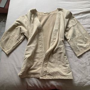 Indian cardigan small 100% cotton